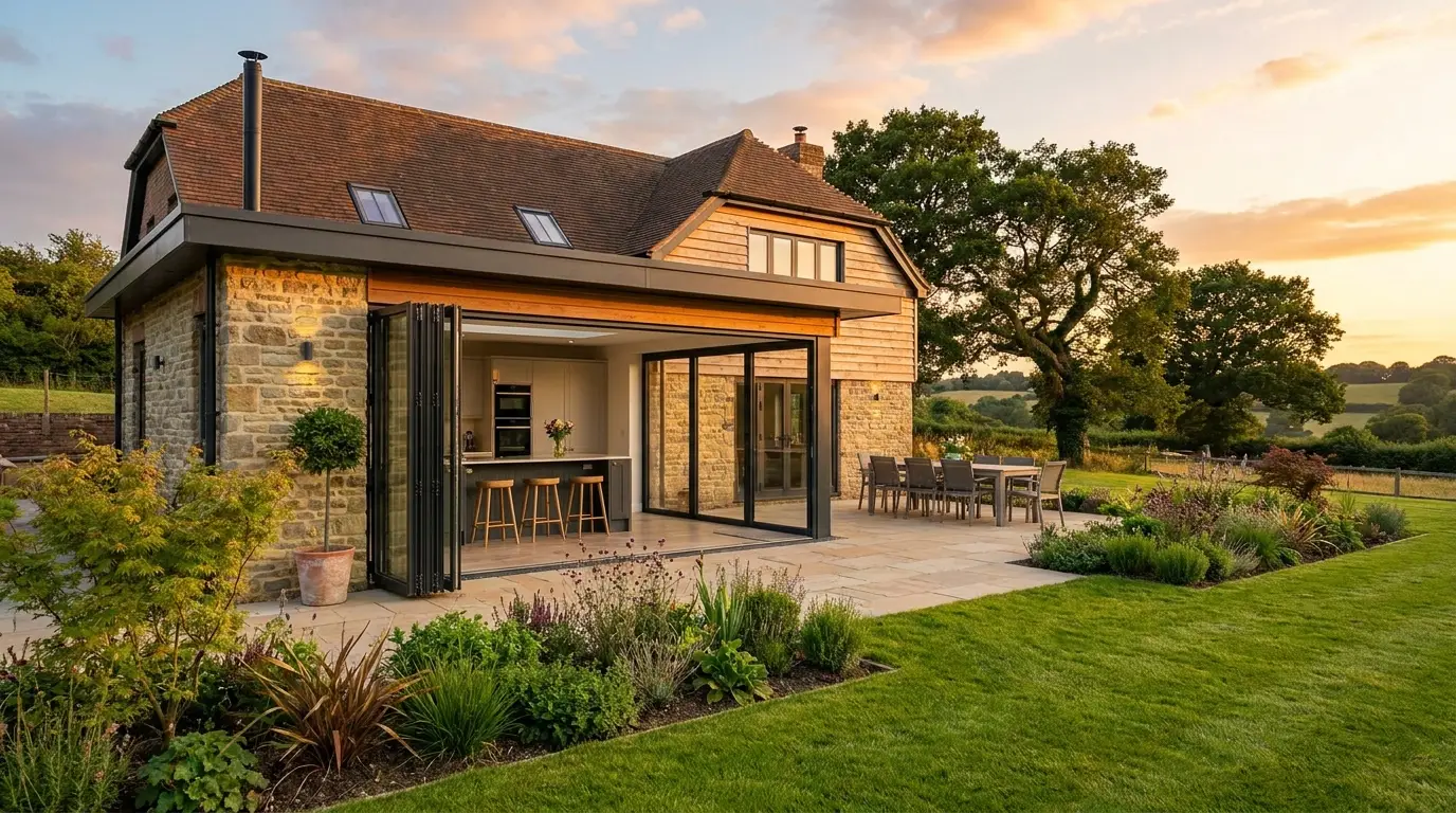 A bright, well-lit modern home interior in Crawley, West Sussex